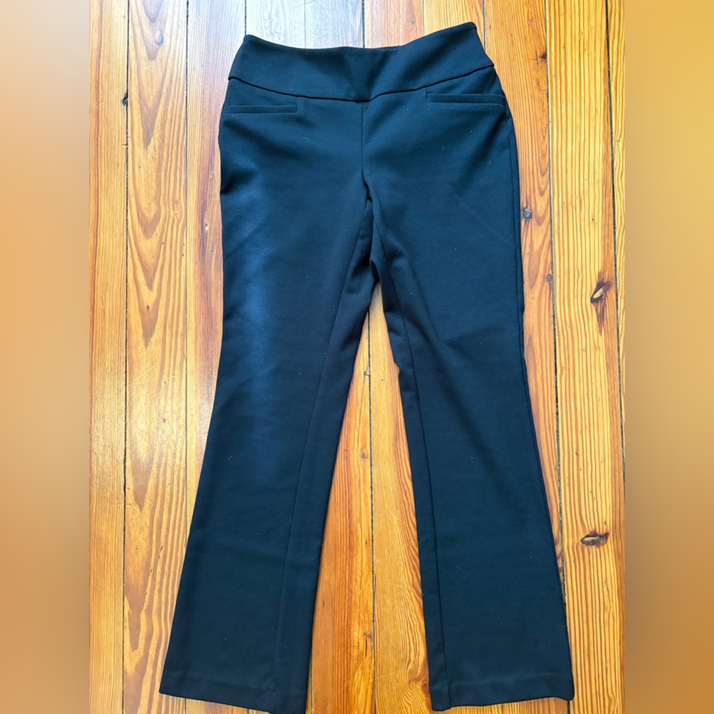7th Avenue Design Studio New York & Company Black Women's Trousers
